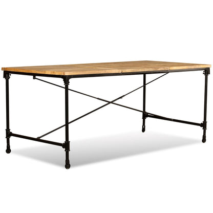 Eettafel 180 cm massief mangohout