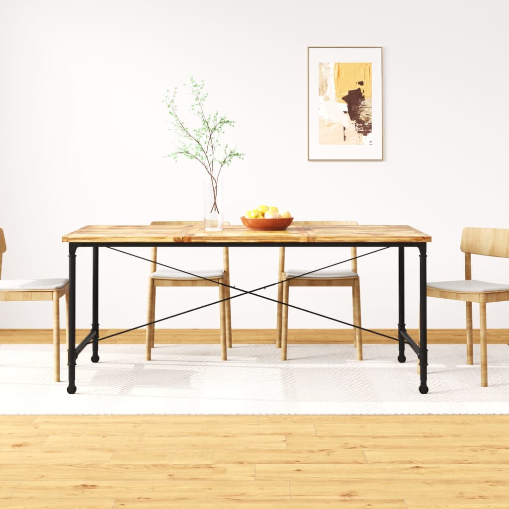 Eettafel 180 cm massief mangohout
