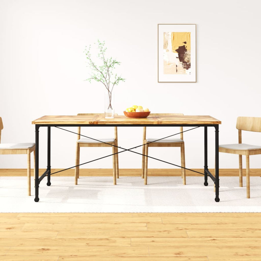 Eettafel 180 cm massief mangohout