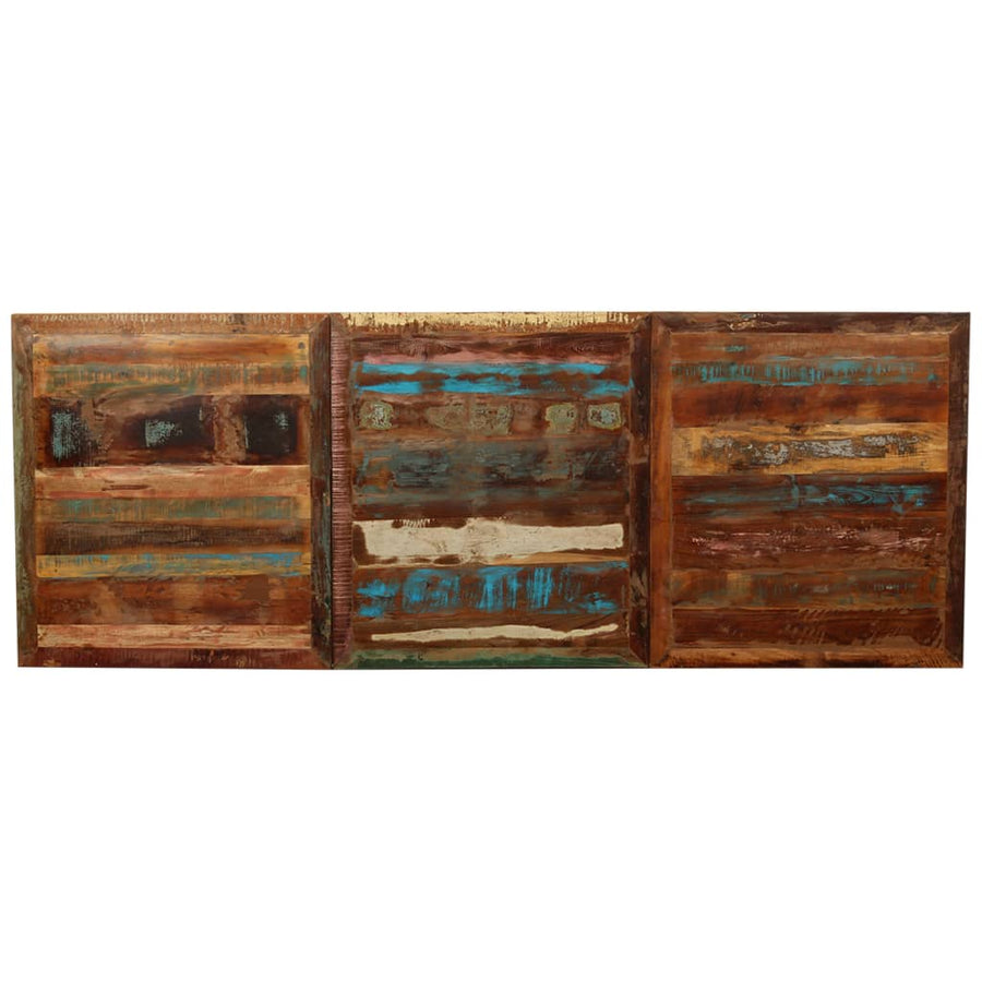 Eettafel 80 Cm Massief Gerecycled Hout 180 x 90 x 76 cm Donkerbruin
