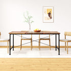 Eettafel 180x90x76 cm gerecycled hout