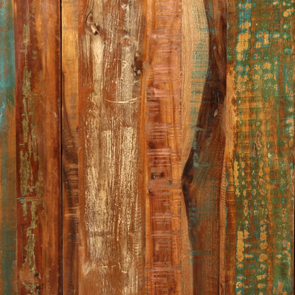 Eettafel 80 Cm Massief Gerecycled Hout 180 x 90 x 76 cm Multikleur