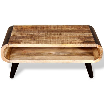 Salontafel 90X55X39 Cm Ruw Mangohout