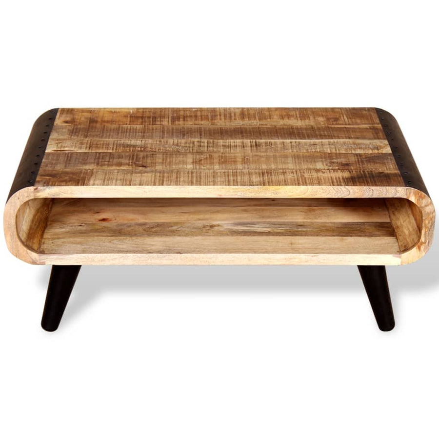 Salontafel 90X55X39 Cm Ruw Mangohout