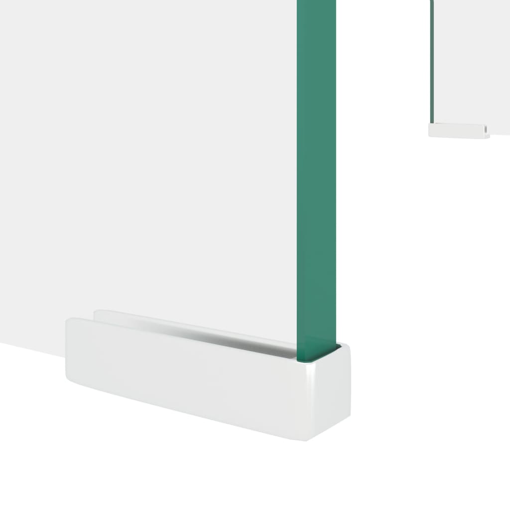 Tv-Meubel/Monitorverhoger Transparant Glas 60 x 25 x 11 cm Doorzichtig