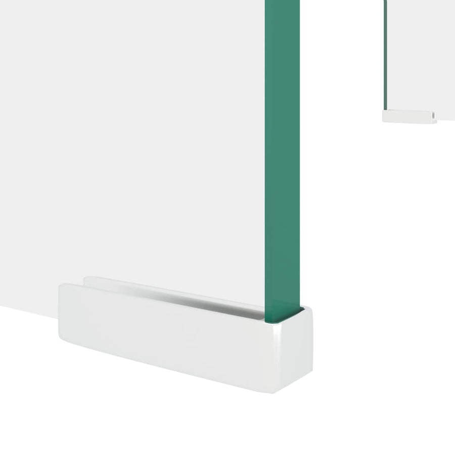 Tv-Meubel/Monitorverhoger Transparant Glas 60 x 25 x 11 cm Doorzichtig