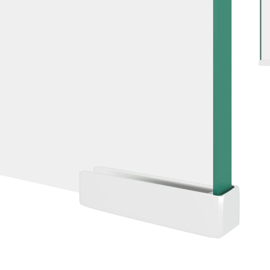 Tv-Meubel/Monitorverhoger Transparant Glas 1 80 x 30 x 13 cm Doorzichtig
