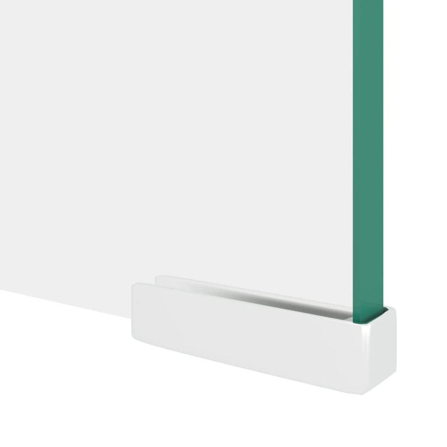 Tv-Meubel/Monitorverhoger Transparant Glas 90 x 30 x 13 cm Doorzichtig