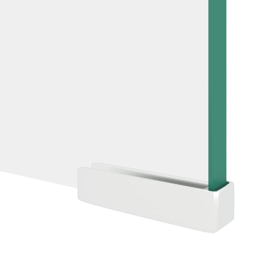 Tv-Meubel/Monitorverhoger Transparant Glas 120 x 30 x 13 cm Doorzichtig