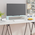 Monitorverhoger 60x25x11 cm glas groen