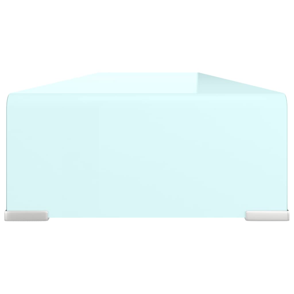 Tv-Meubel/Monitorverhoger Glas 110 x 30 x 13 cm Groen