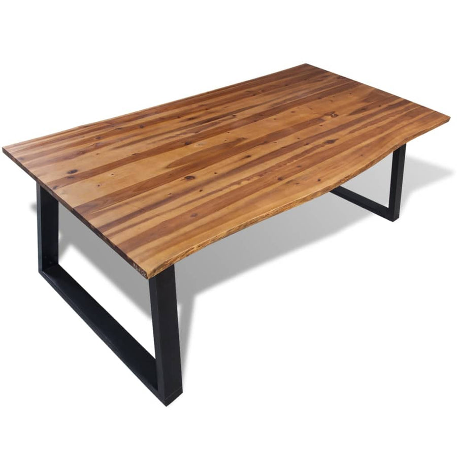 Eetkamertafel 200X90 Cm Massief Acaciahout