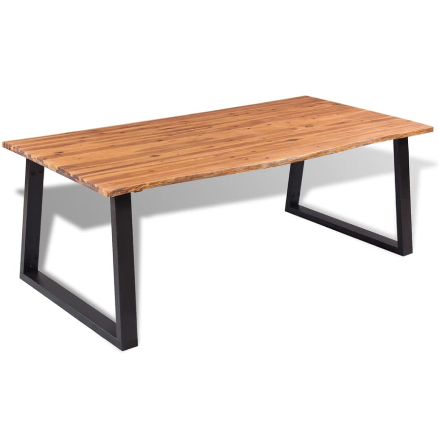 Eetkamertafel 200X90 Cm Massief Acaciahout
