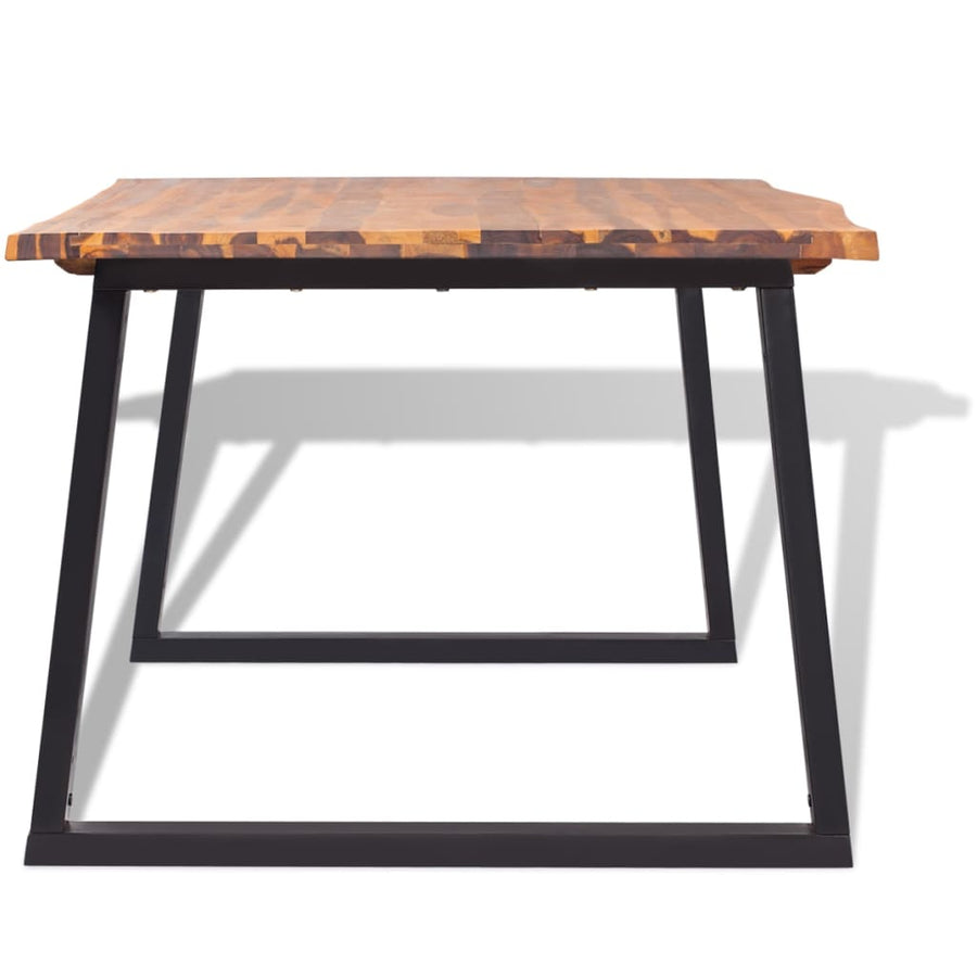 Eetkamertafel 200X90 Cm Massief Acaciahout