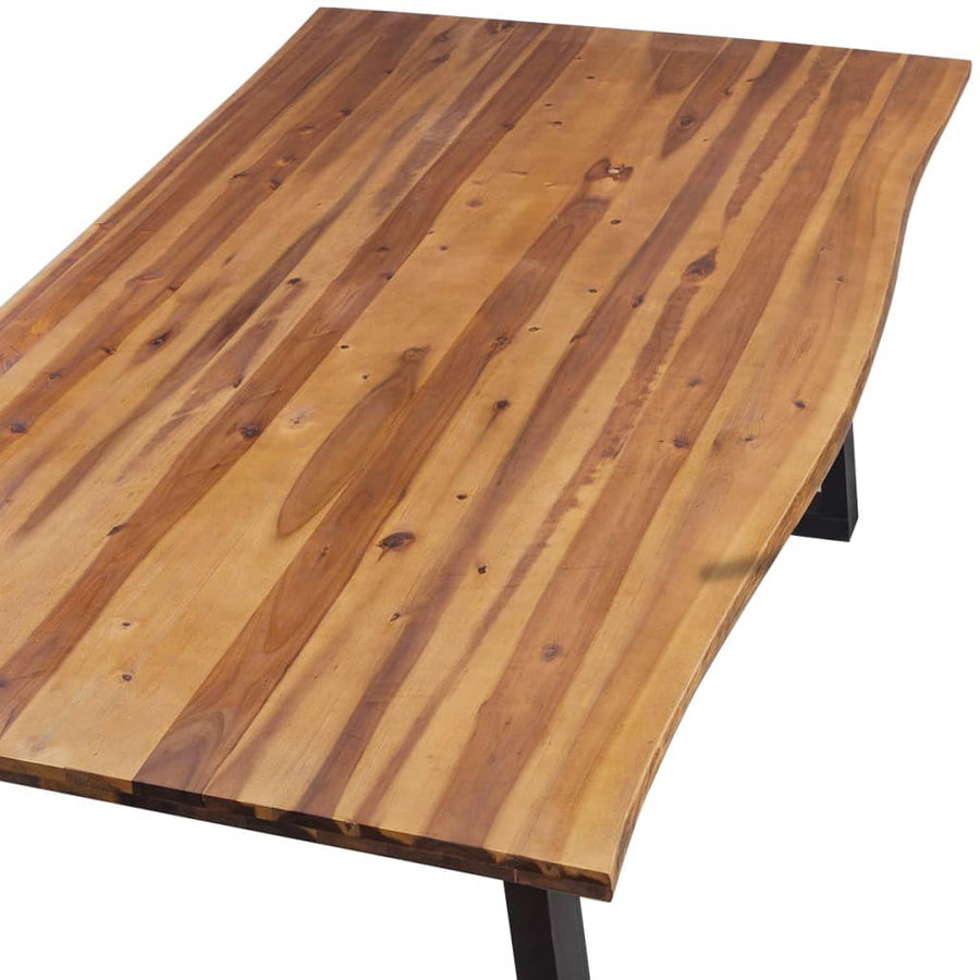Eetkamertafel 200X90 Cm Massief Acaciahout