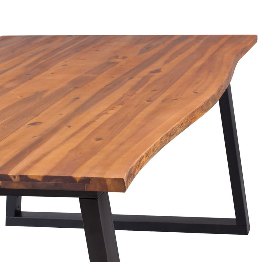 Eetkamertafel 200X90 Cm Massief Acaciahout