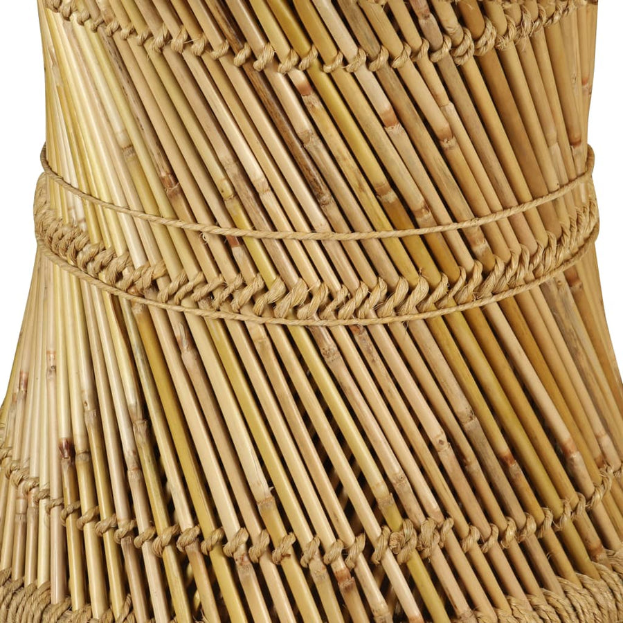 Salontafel Achthoekig 60X60X45 Cm Bamboe Bruin
