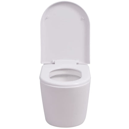 Hangend Toilet Keramiek Wit