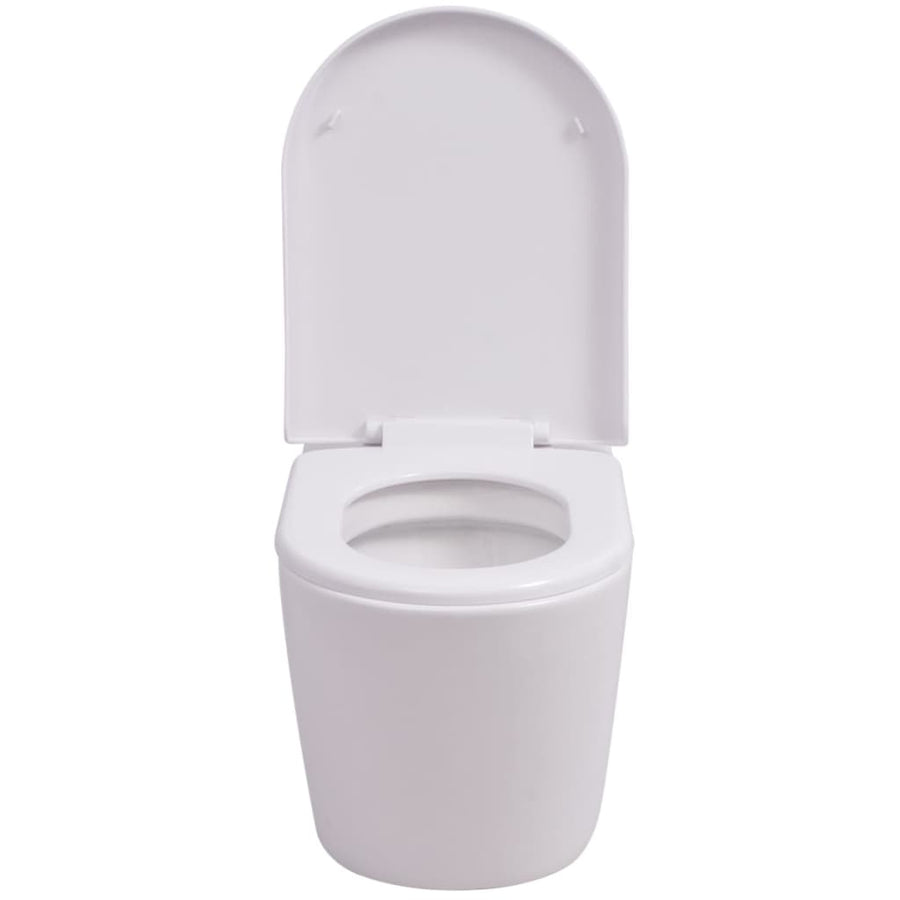 Hangend Toilet Keramiek Wit