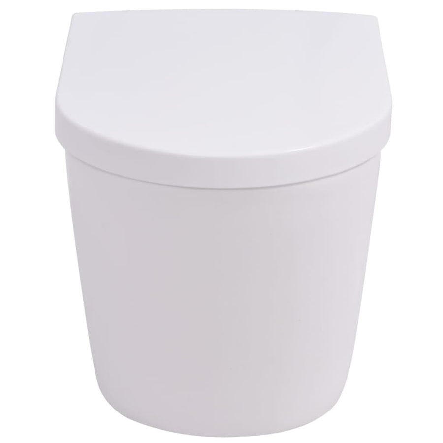 Hangend Toilet Keramiek Wit