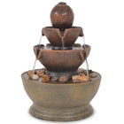 Indoor fountain with pump polyresin
