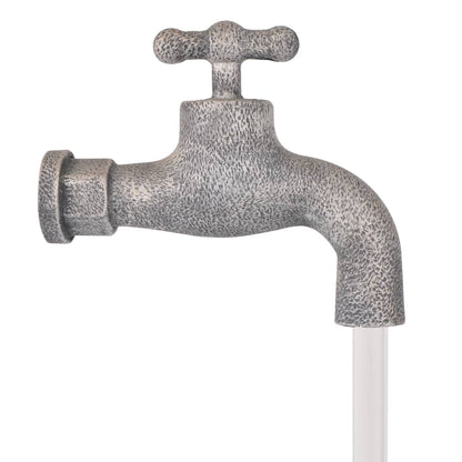 Waterornament Met Kraan En Emmers Polyresin