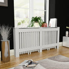 White MDF Radiator Cover 172 cm