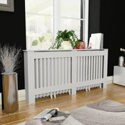 Radiatorombouw 172 cm wit MDF