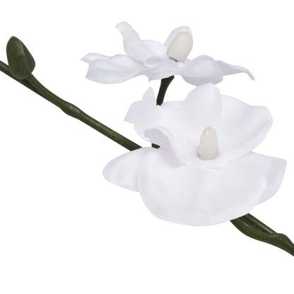 Kunstplant Orchidee Met Pot 30 cm Wit
