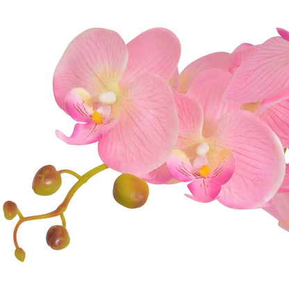 Kunstplant Orchidee Met Pot 75 cm Roze