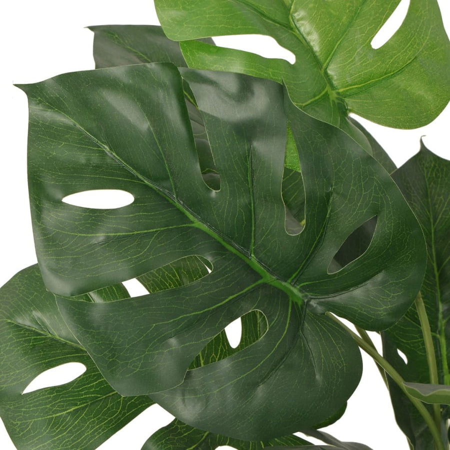 Kunstplant met pot monstera 45 cm groen 45 cm