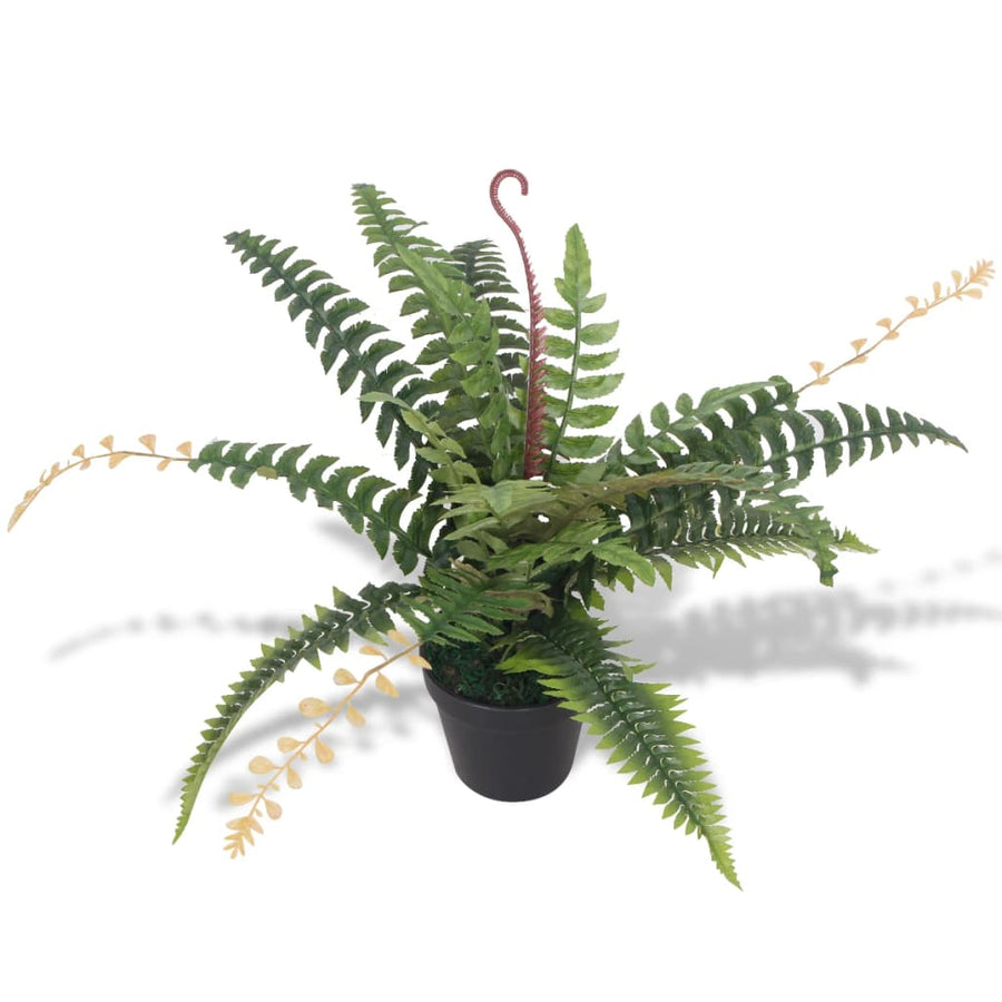 Kunst Varen Plant Met Pot 50 Cm Varen/50 cm