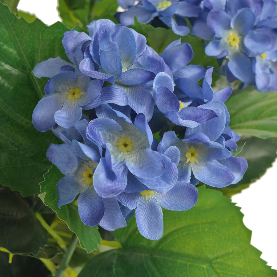 Kunst Hortensia Plant Met Pot 60 Cm Blauw Hortensia/60 cm