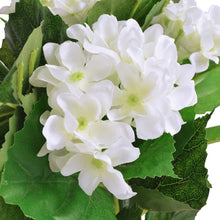 Kunst Hortensia Plant Met Pot 60 Cm Wit Hortensia/60 cm