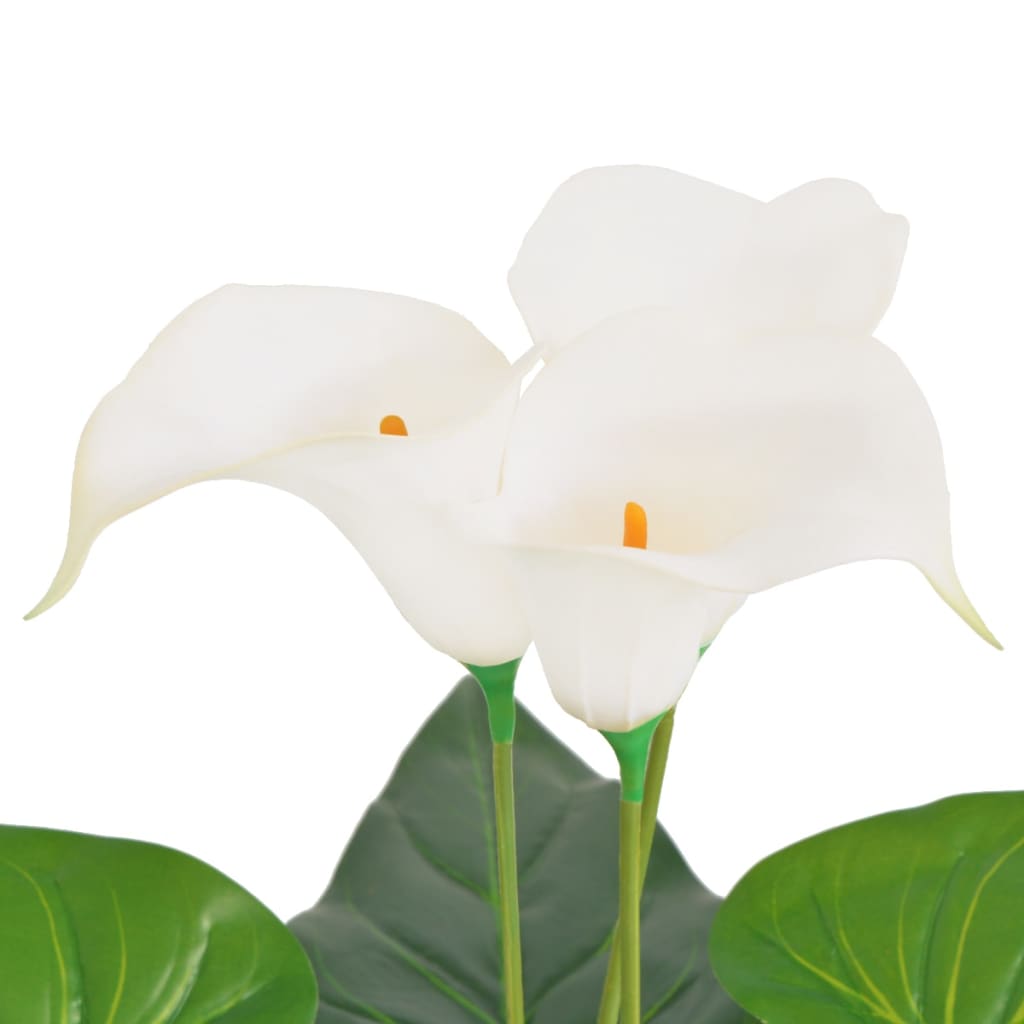 Kunst Calla Lelie Plant Met Pot 85 Cm Wit Calla lelie/85 cm
