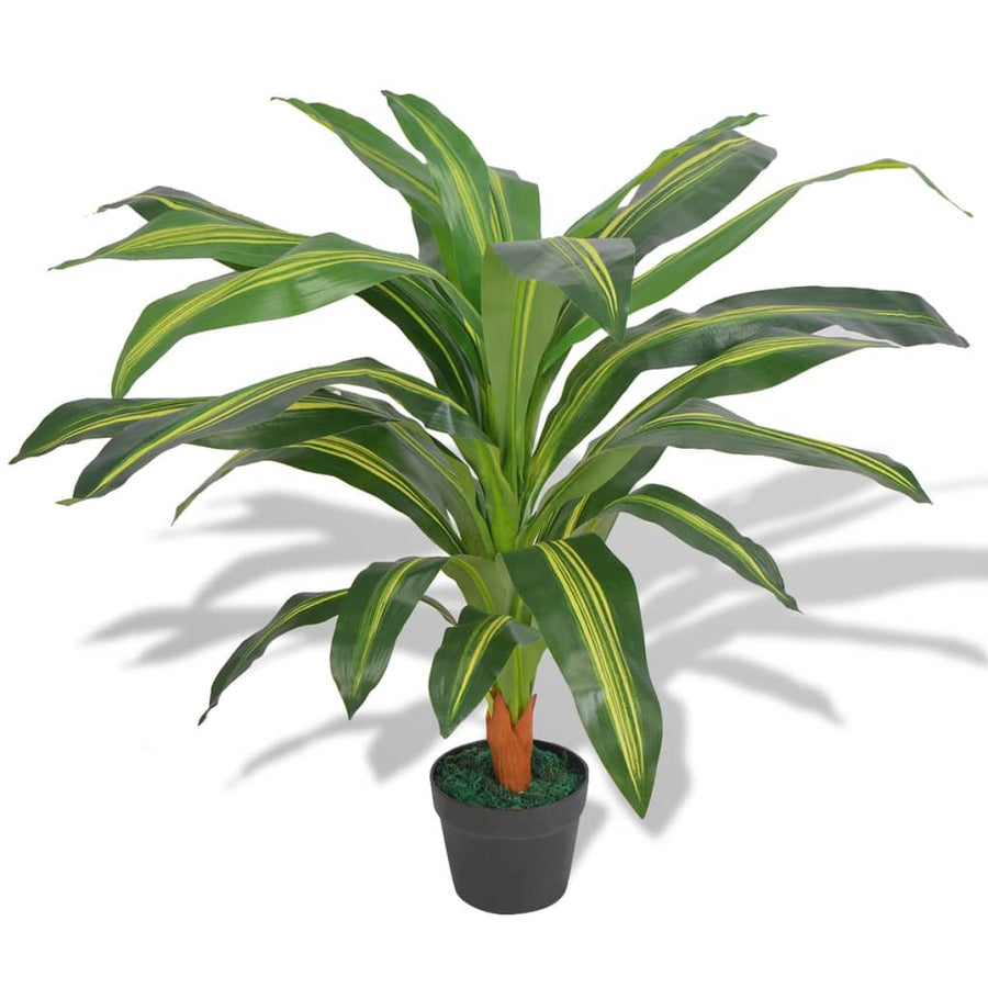 Kunst Dracena Plant Met Pot 90 Cm Dracaena/90 cm