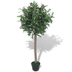 Kunst laurierboom 120 cm groen met pot