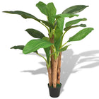 Kunst bananenboom 175 cm groen