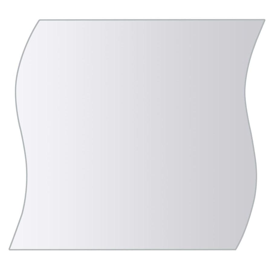 8 st Spiegeltegels meervormig glas