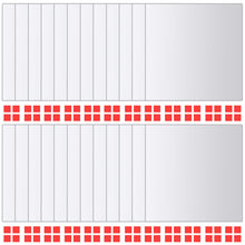 Spiegeltegels Vierkant Glas 24