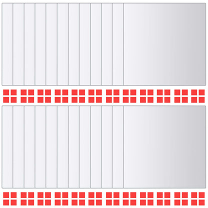 Spiegeltegels Vierkant Glas 24