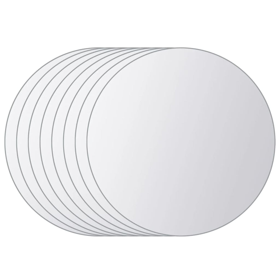 Spiegeltegels Rond Glas 8