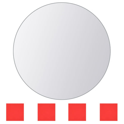Spiegeltegels Rond Glas 8