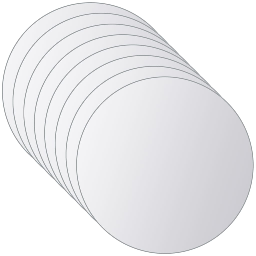 Spiegeltegels Rond Glas 8
