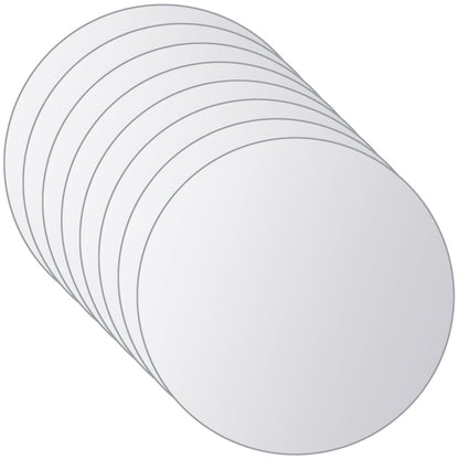 Spiegeltegels Rond Glas 8