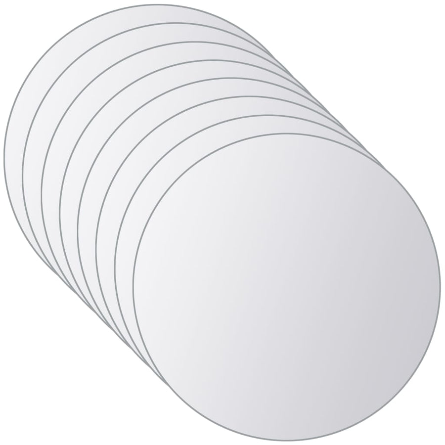 Spiegeltegels Rond Glas 8