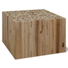 Coffee table 50x50x35 cm genuine teak wood