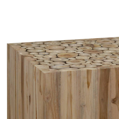 Salontafel Echt Teakhout 50 x 50 x 35 cm