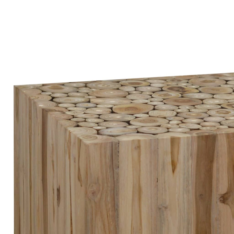 Salontafel Echt Teakhout 50 x 50 x 35 cm