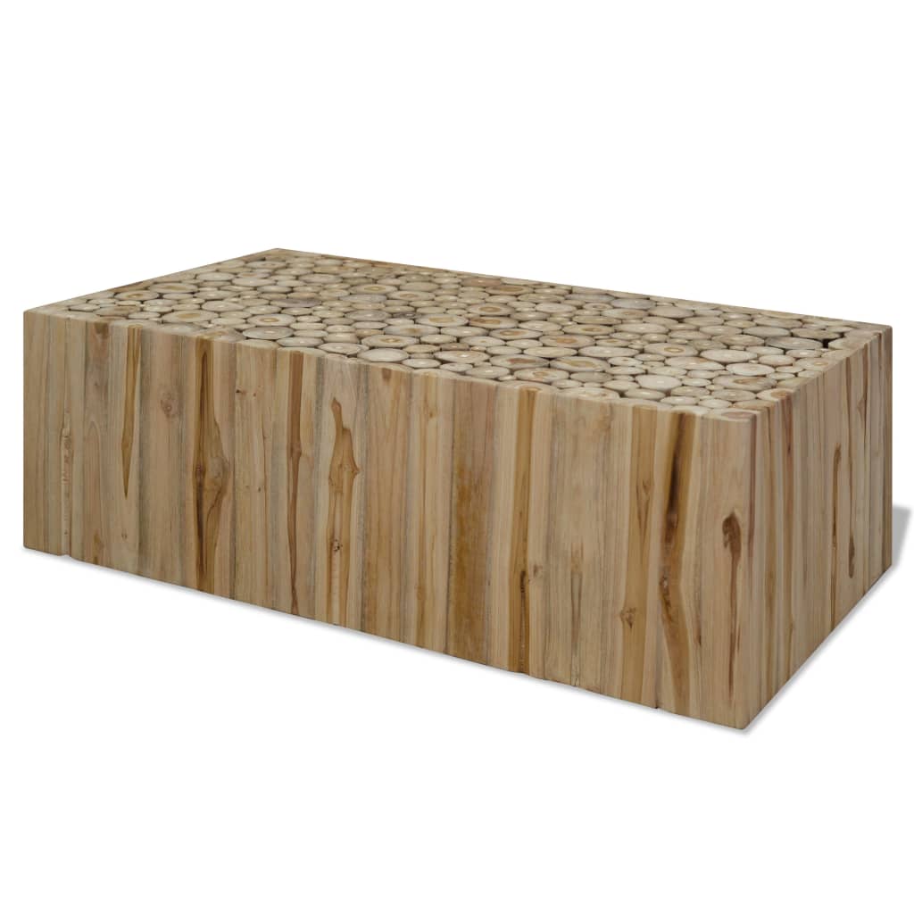 Salontafel Echt Teakhout 90 x 50 x 30 cm